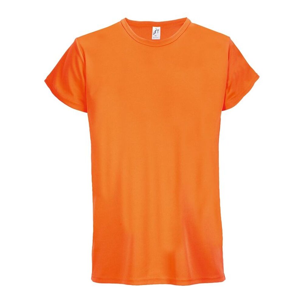 SOLS Unisex Adult Sprint T-Shirt / Neon Orange